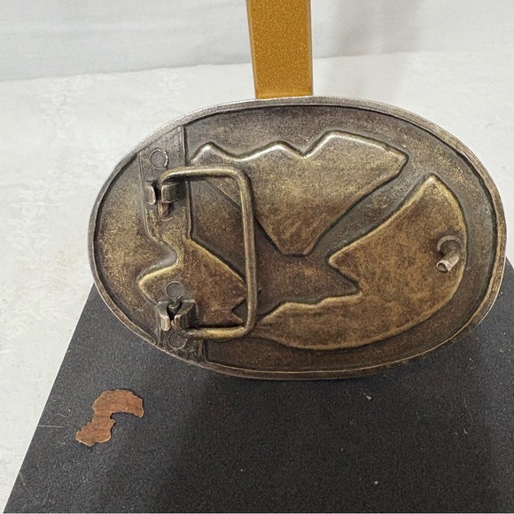 Vintage Silver Eagle Belt Buckle - Picture 3 of 6